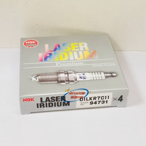 NGK双铱金火花塞 DILKR7C11 94731 适用于三菱帕杰罗 3.0L 6B31