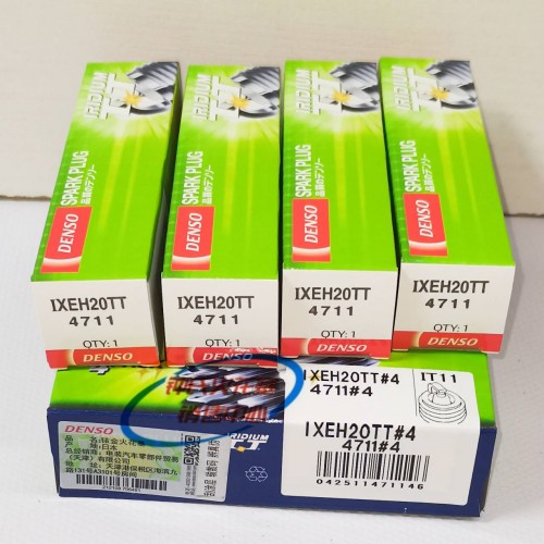 DENSO电装双铱金IXEH20TT火花塞适用RAV4致炫花冠 罗拉威驰雷凌