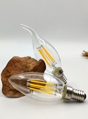 爱迪生复古光源E27节能灯螺口4w6w8wled玻璃透明气氛照明装饰灯泡