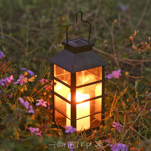 【庭院烛火灯】太阳能仿蜡烛中式庭院户外别墅酒吧花园防水氛围灯