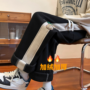 冬季加绒加厚保暖休闲裤 男女中性 kk342 p55控69图片
