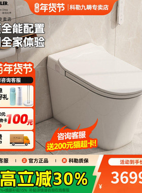 科勒智能马桶一体智能坐便器全自动冲水坐圈加热ST30LE家用38011T