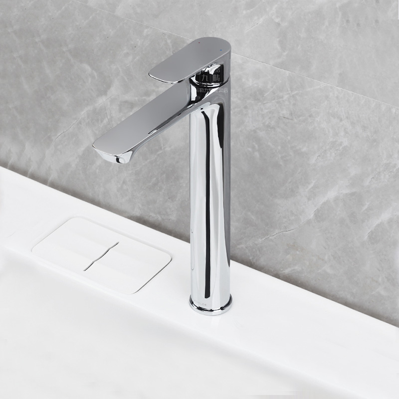 科勒台盆龙头脸盆单孔龙头卫生间浴室柜面盆冷热水龙头高款25103t