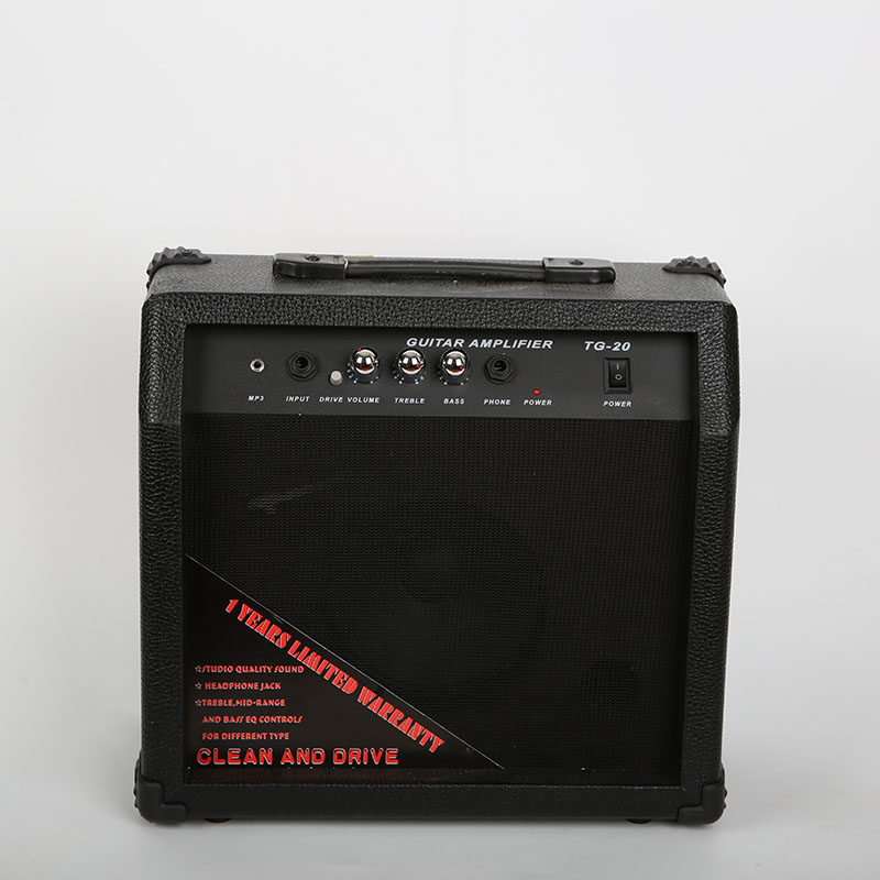 高品质20瓦吉他音箱  电吉他音箱音响带失真  可插MP3伴奏