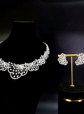 锁骨链新娘套装首饰婚礼