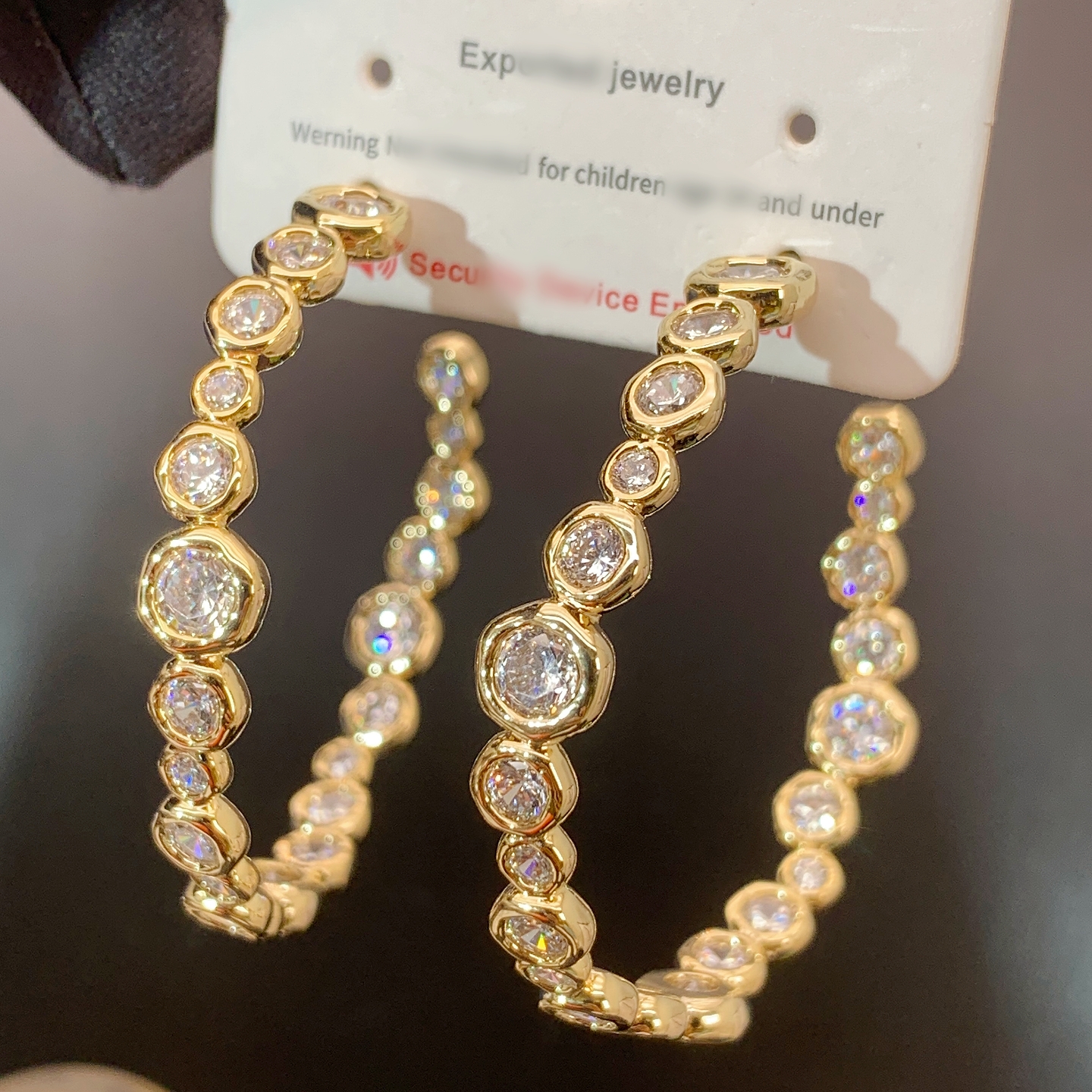 靡宿2025秋冬新款欧美时尚耳环