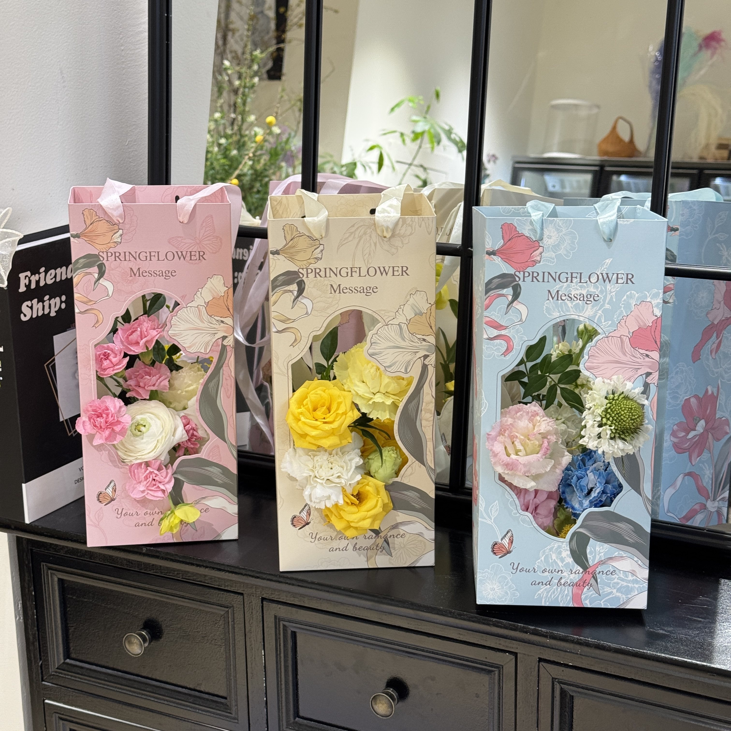 情人节花束手提袋鲜花包装盒DIY插花篮花店批发资材圣诞鲜花礼盒,鲜花速递/花卉仿真/绿植园艺,花艺包装盒,淘宝优惠券,粉丝福利购,淘宝优惠卷