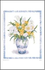 DIY纸雕画 3D手工  花瓶B