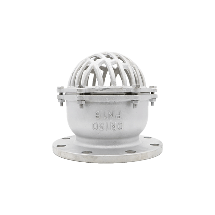 304不锈钢H42W-16P法兰底阀水泵吸水止回阀升降式井底阀DN50 100