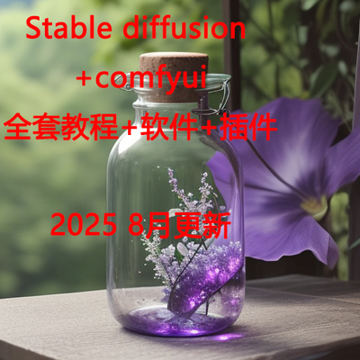 comfyui模型软件安装工作流定制代安装sd安装lora模型