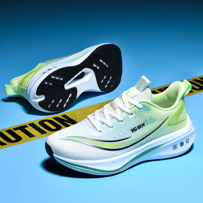 透气碳板减震竞速跑鞋初中中考体育田径专用跑步鞋1000米体测鞋