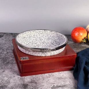 韩国料理拌饭专用石锅 天然韩式可叠石碗 日韩式餐具可叠石碗石锅