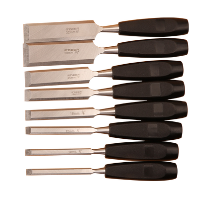 加长木工凿子套装扁铲根雕