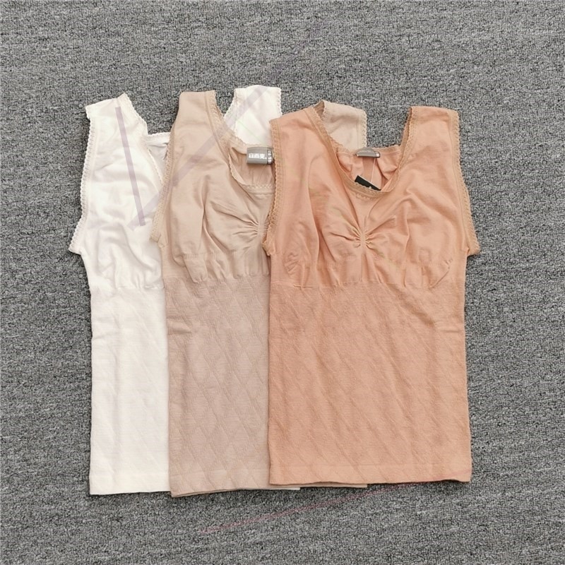 美背性感打底衫收腹衣瘦身产后收腰美胸塑身衣束身收腹吊带背心女