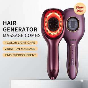 Scalp applicator头皮上药器EMS红光生发仪光疗养发梳育发