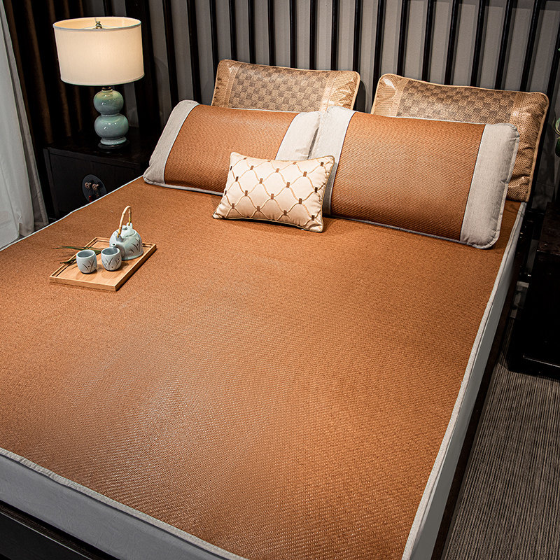 冰涼席1.8m床1.5米1.35寬雙人草席子竹席藤席1.2單人1學生宿舍2.0在類目 牀上用品, 涼蓆/竹蓆/藤席/草蓆/牛皮席中 - 來自Buy2taobao.com提供專業的淘寶代購服務