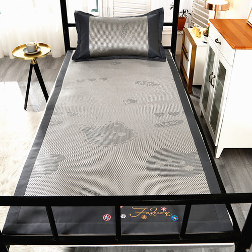 1.5m0.9米可水洗可折叠冰丝凉席