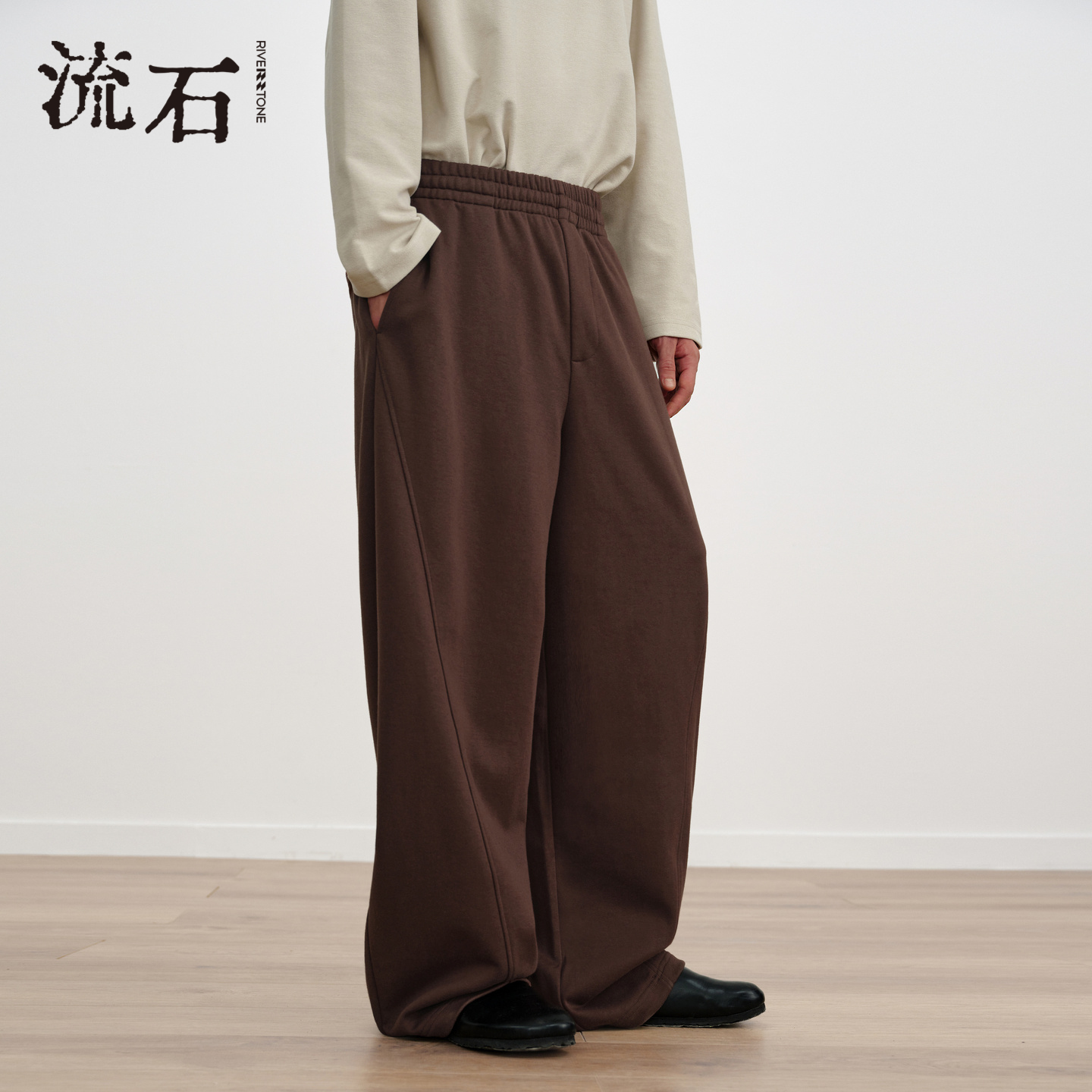 商场同款流石男装个性简约休闲裤