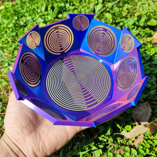 MWO偏振盘多频振荡器辐射消除增强净化水晶消磁修能量消除碗