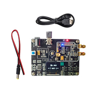 ADF4351板载STM32单片机锁相环模块 35M-4.4G射频信号源 扫频仪