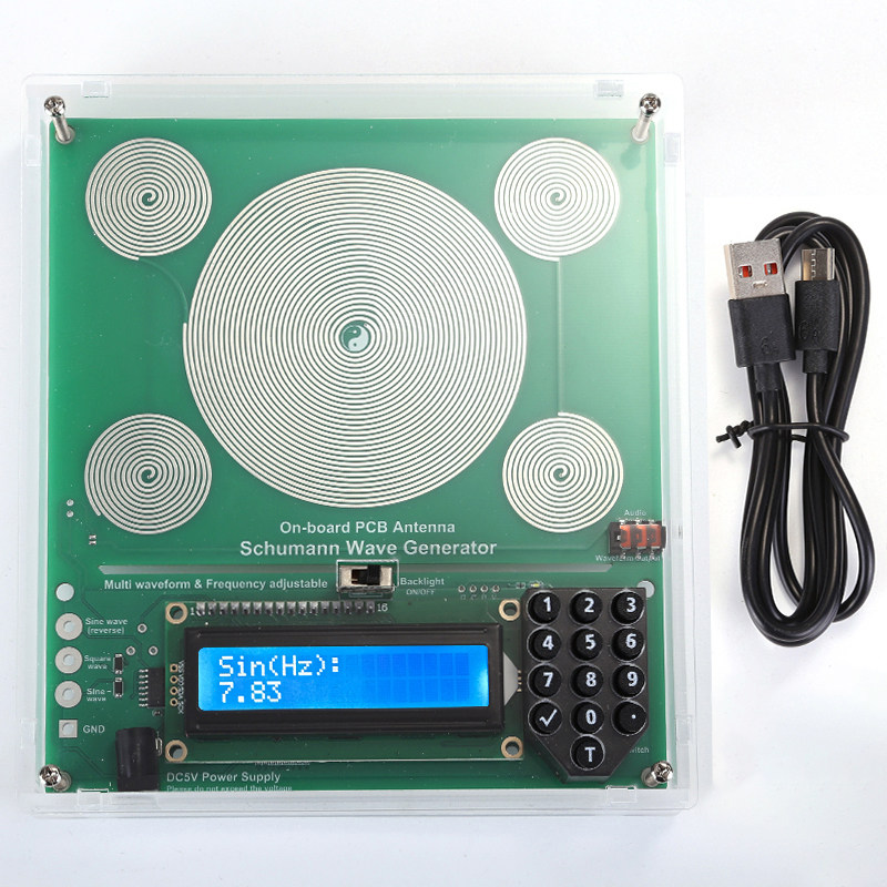0.01Hz~100000Hz调频舒曼波发生器多种波形五环调频信号发生器,家居饰品,桌面摆件,淘宝优惠券,粉丝福利购,淘宝优惠卷