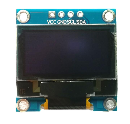 mmdvm 树莓派热点  屏幕配件  OLED0.96寸显示屏IIC接口 蓝字蓝光
