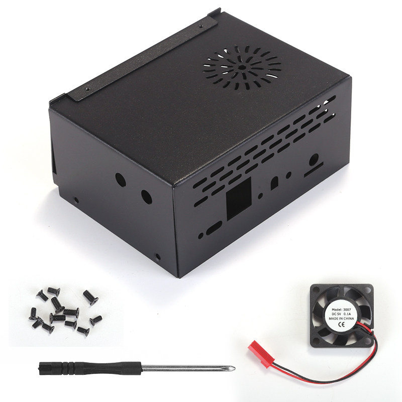 OrangePi5Plus金属风扇外壳图片