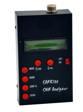 SARK100天线分析仪驻波功率计天分短波电台无线电台天线1-60MHZ