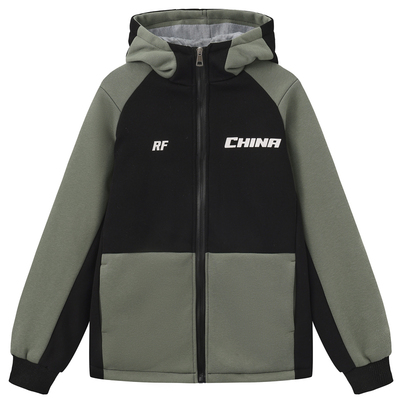 男童加绒加厚卫衣外套