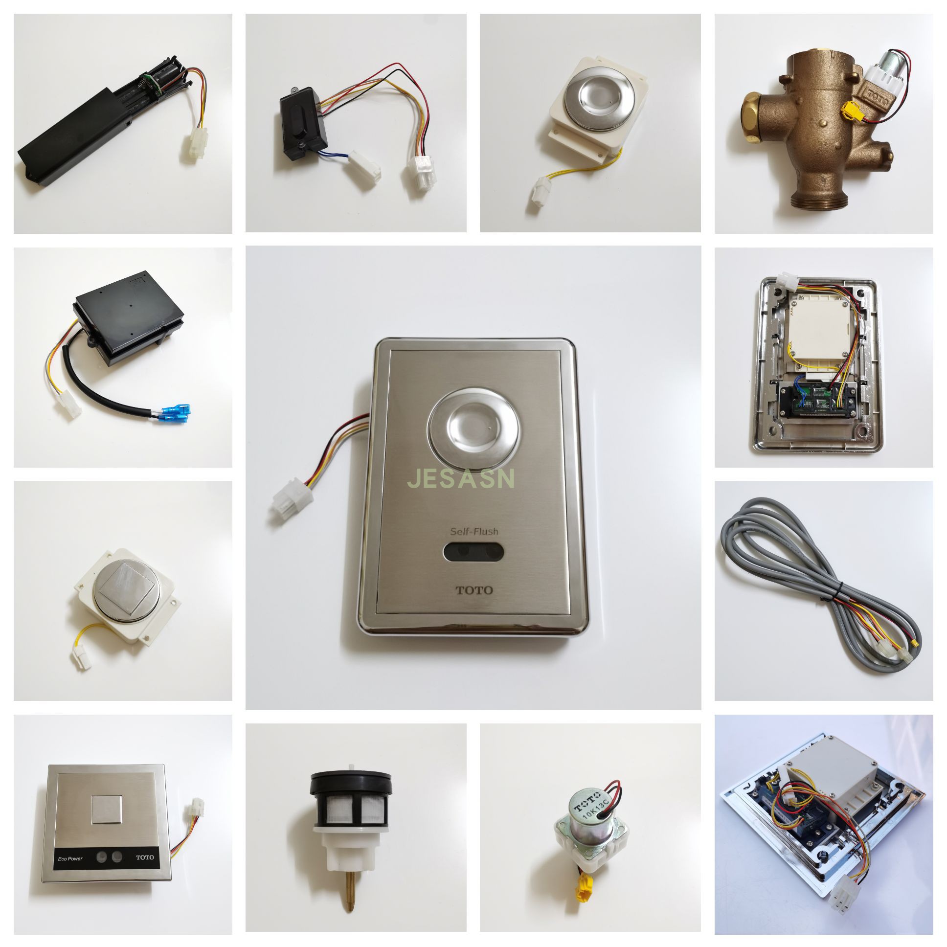 适配蹲便感应器蹲坑TOTO电磁阀