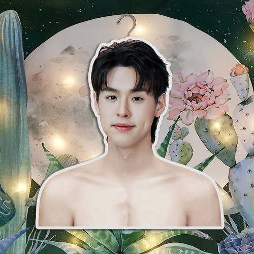 我的爱bkpp同款明星防水人形衣架