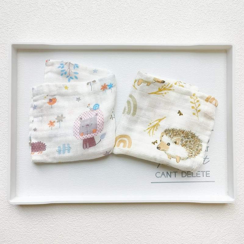 竹棉竹纤维手帕擦汗洗脸洗澡巾