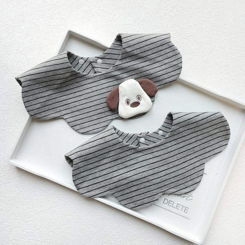 婴儿童双面图案纯棉加宽加大口水巾宝宝360度a类全棉立体玩偶围嘴,婴童用品,小围嘴,淘宝优惠券,粉丝福利购,淘宝优惠卷