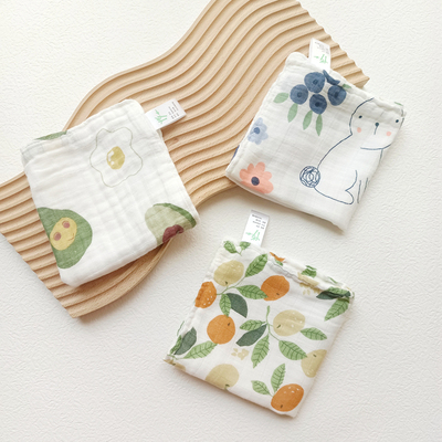 婴儿手帕童巾方巾擦口水洗脸