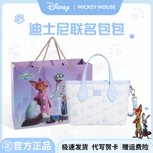 迪士尼疯狂动物城包包尼克狐托特包女大容量2025新款 女生实用礼物