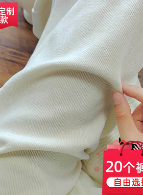 秋季新款白色雪尼尔阔腿裤女高个子加长版运动裤高腰超长拖地裤潮