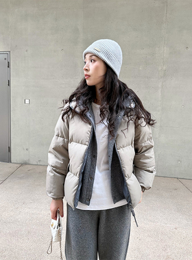 ALIN意大利BC御用rainsystem面料 北纬43度雪鹅绒假两件羽绒服