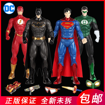 蝙蝠侠超人罗宾绿灯侠闪电侠模型