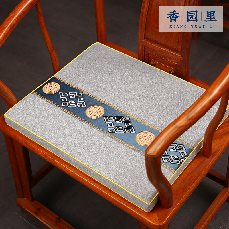 中式座椅垫红木椅子坐垫坐垫通用