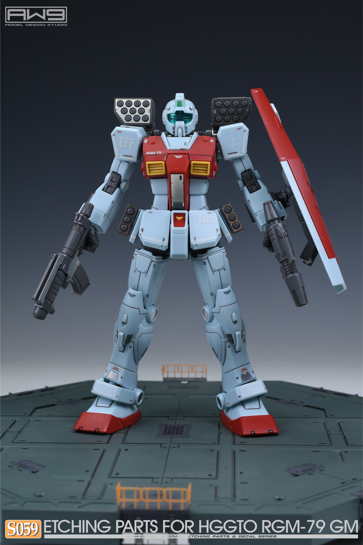 MAD1/144RGM-79GM吉姆蚀刻片