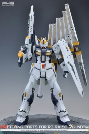 S03 RG 1/144 RX-93 Nu GUNDAM 阿姆罗牛高达 蚀刻片改造细节套装