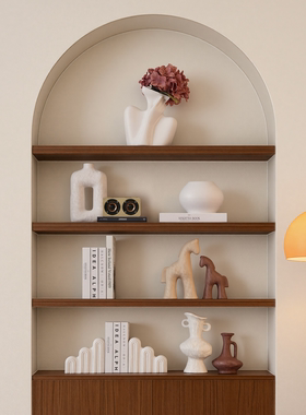 贝汉美中古风摆件客厅酒柜装饰