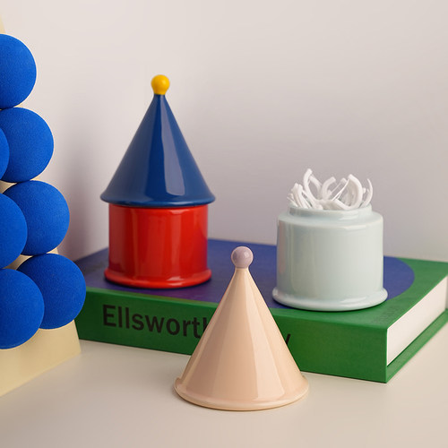 贝汉美多巴胺牙签筒撞色