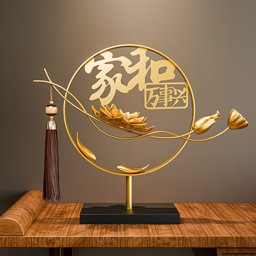 贝汉美树脂+金属祝福新中式