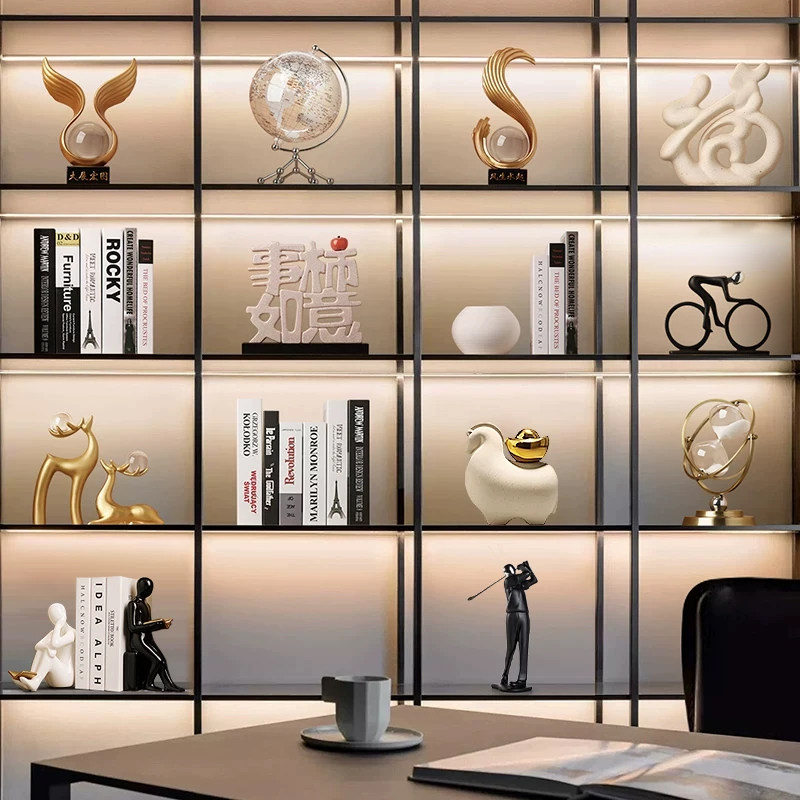 贝汉美轻奢高档酒柜装饰品客厅现代办公室电视柜家居创意桌面摆件