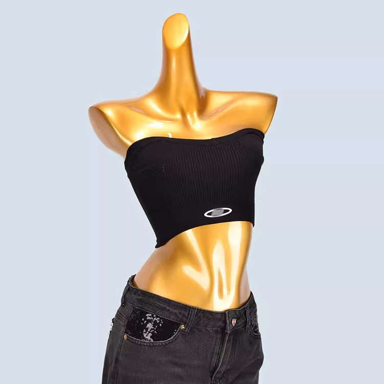 辣妹性感抹胸背心女夏季外穿设计感小众修身显瘦内搭打底无袖上衣