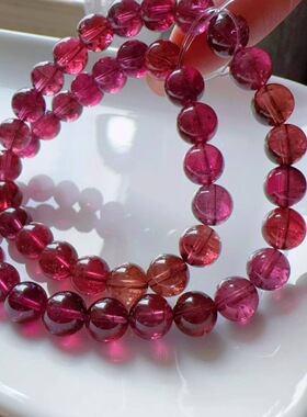 魅晶天然水晶晶体通透斤玻璃体浓郁醇厚全色红碧玺