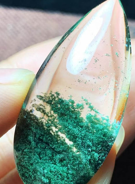 魅晶天然原矿水晶吊坠