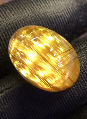 魅晶天然水晶晶体通透满板钛晶绒面吊坠