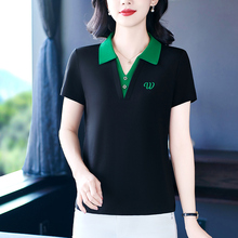 短袖女t恤新款夏季漂亮女装上衣气质减龄中老年妈妈夏装时尚小衫